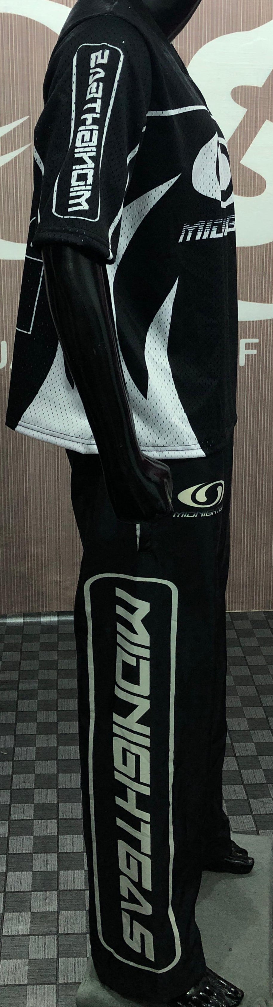 jersey and nylon pant