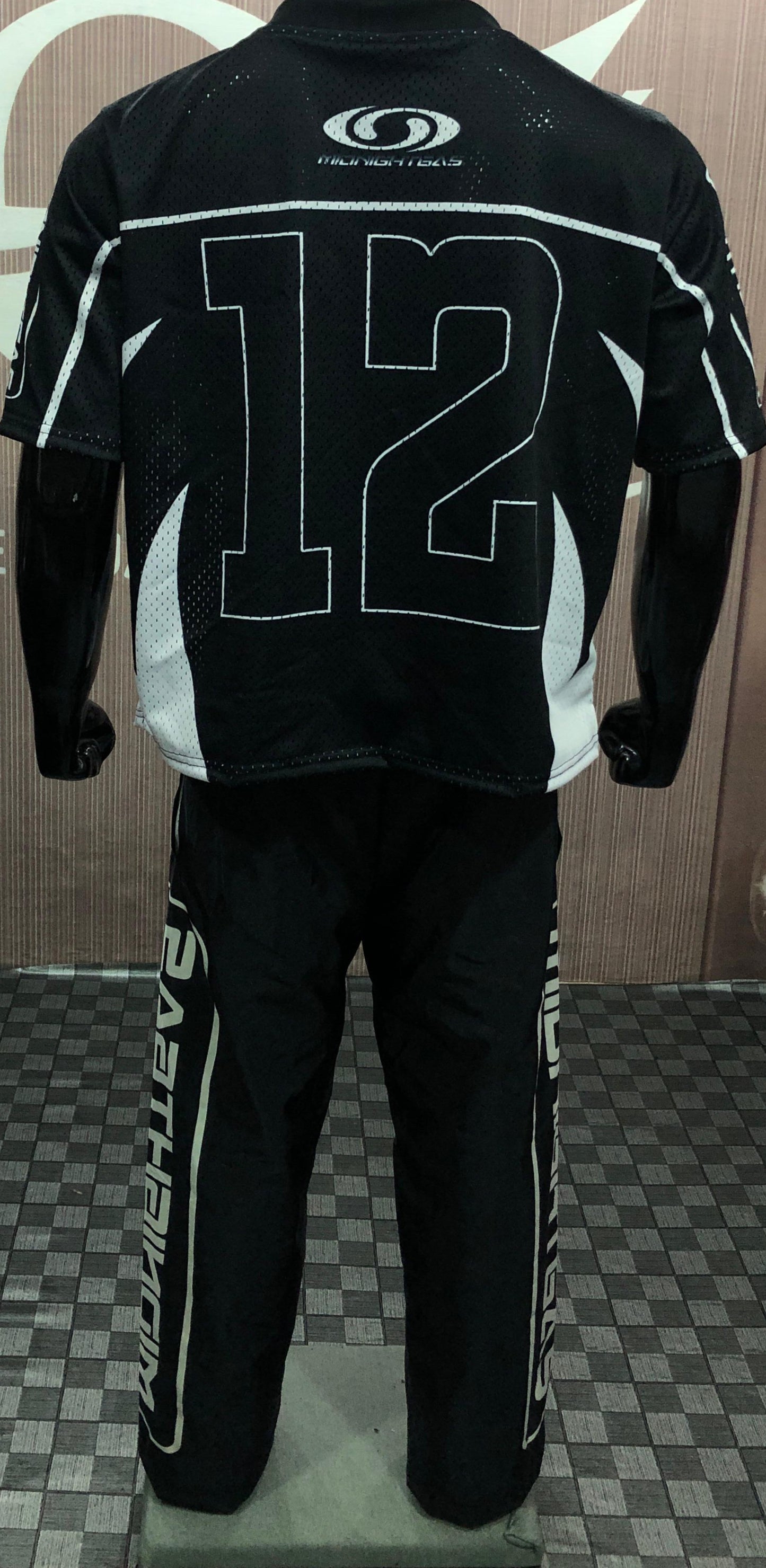 jersey and nylon pant