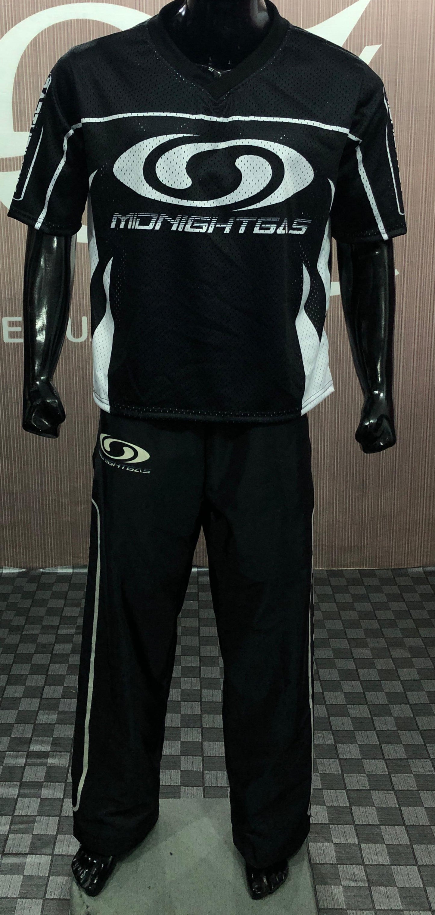 jersey and nylon pant