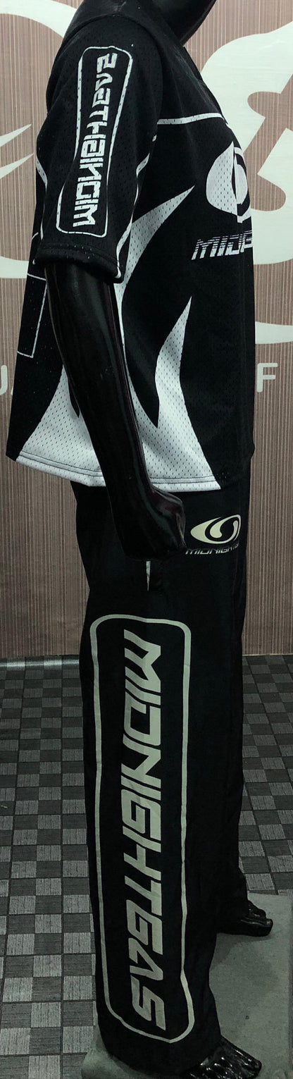 jersey and nylon pant